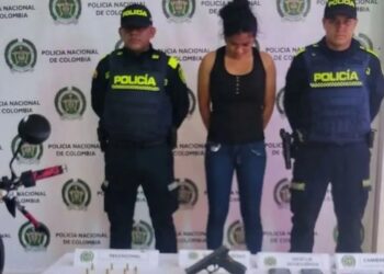 Capturan en Nueva Granada a presunta integrante del ‘Clan del Golfo’ con arma y dinero en efectivo