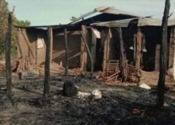 Incendio consumió la vivienda de una familia en El Banco