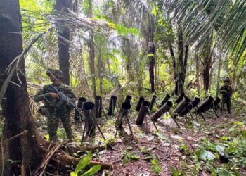 Golpe contundente al ELN en Arauca: Ejército neutraliza arsenal con más de 120 kilos de explosivos