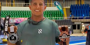 Yesid Meza brilla en Cali y se consagra subcampeón nacional del Revolution Hybrid Run