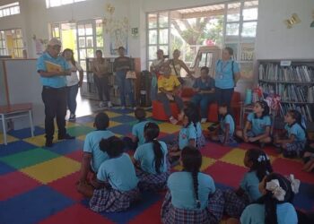Cajamag llevó una jornada de lectura y aprendizaje a estudiantes de Aracataca