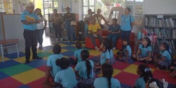 Cajamag llevó una jornada de lectura y aprendizaje a estudiantes de Aracataca