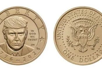 EEUU confirma que acuñará una moneda de un dólar con la imagen de Trump