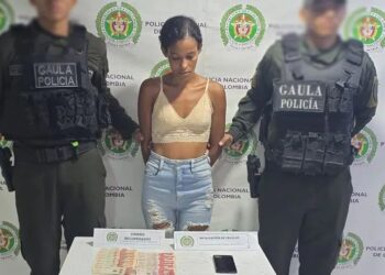 Cae presunta cobradora de extorsiones en Magdalena: fue sorprendida cuando iba a recibir dinero de una víctima