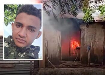 Incendio en vivienda causa graves quemaduras a un joven y deja millonarias pérdidas en El Banco