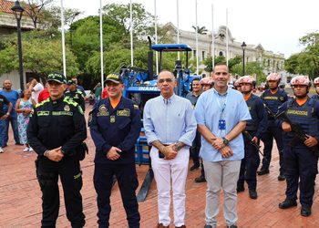 Santa Marta refuerza la seguridad con nuevos vehículos para la Policía y Guardacostas