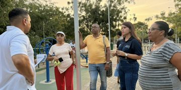 Alcaldía de Santa Marta inicia recuperación de escenarios deportivos y parques en Santa Helena