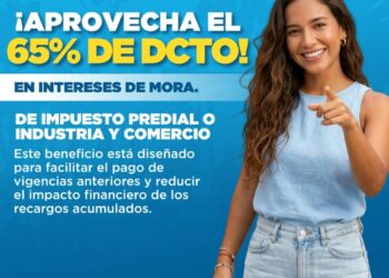 Alcaldía anuncia nuevo descuento del 65% en los intereses moratorios
