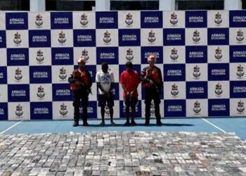 Incautaron 736 kilos de cocaína que salían de La Guajira