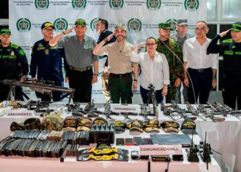 Así es el arsenal incautado en operativo contra las ACSN en Santa Marta, donde fue dado de baja alias ´Cholo´.