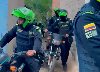 Cuatro motocicletas fueron incautadas tras persecución policial en El Yucal, Santa Marta