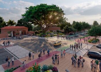 Alcalde Pinedo inicia construcción de la vía a la Universidad “Camino al Río”