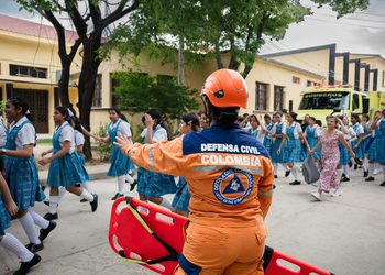 Más de mil municipios de Colombia participaron en el Simulacro Nacional de Emergencias