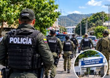Despliegan 96 policías para buscar a los fugados del centro de reclusión en Santa Marta