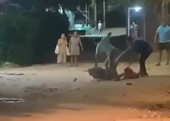 Extranjero es agredido por una pareja a las afueras de un establecimiento en Taganga
