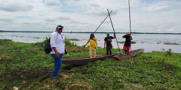 CORPAMAG realiza inspección ante nuevo reporte de mortandad de peces en la ciénaga de Tesca, Guamal