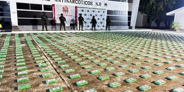 Ejército y Policía incautan cerca de una tonelada de cocaína en la Sierra Nevada de Santa Marta